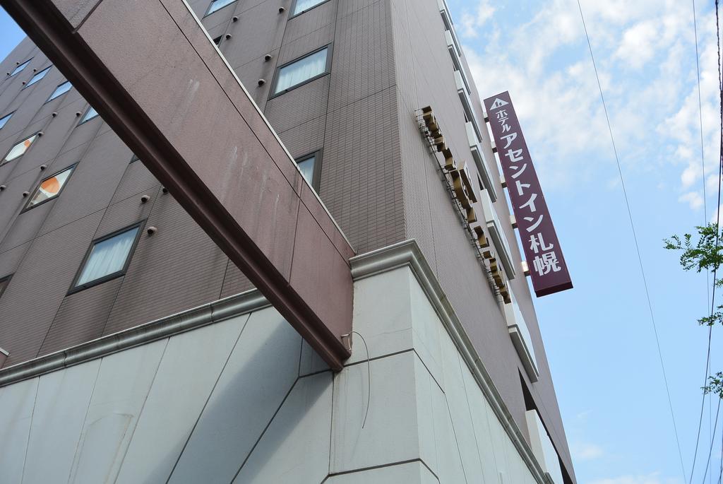 Hotel Ascent Inn Sapporo Bagian luar foto