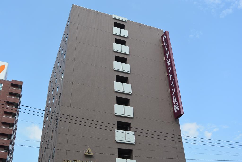 Hotel Ascent Inn Sapporo Bagian luar foto